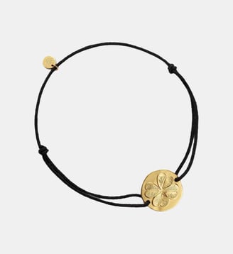 Bracelet Cordon Trèfle Or Jaune Arthus Bertrand
