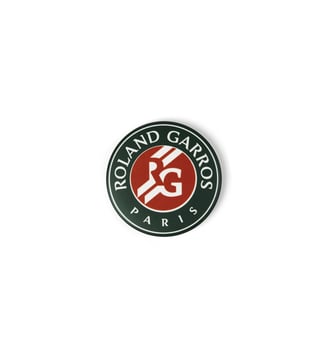 Magnet logo officiel - Roland-Garros - Multicolore