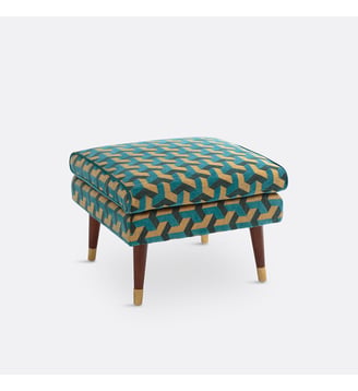 Pouf velours velours (Y) La Redoute Interieurs