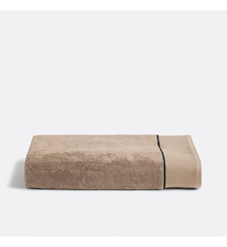 Drap de bain en coton peigné 700g/m2 - La Redoute Interieurs - Galet
