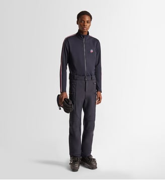 Gilet Mariozip II Col Montant coupe droite - Fusalp - Bleu foncé