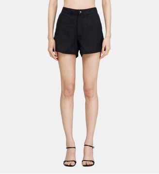 Shorts en mélange de lin - Diesel - Noir