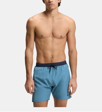 Short de bain - BOSS - Bleu vert