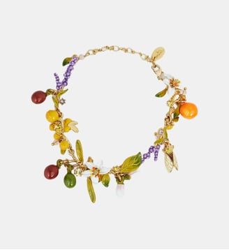 Bracelet fin bouquet du jardin de provence - Les Néréides - Multicolore