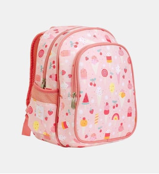 Sac à dos avec poche isotherme - A Little Lovely Company - Rose