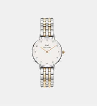 Montre Petite Blanc DW00100616 - Daniel Wellington - Argenté
