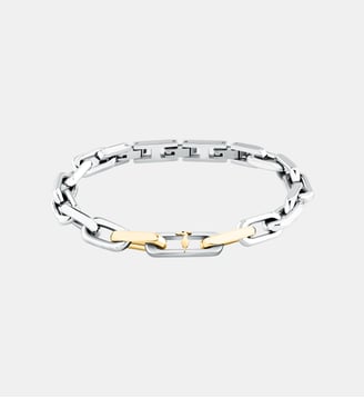 Bracelet T-STEEL - Trussardi - Stainless steel et yellow rose