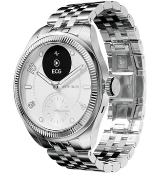Montre santé Scanwatch Nova Brilliant 39mm Titanium - Withings - Gris