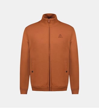 Sweat zippé Ton sur ton - Le Coq Sportif - Orange