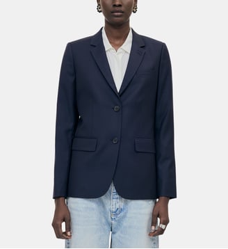 Veste de costume en laine coupe cintrée The Kooples