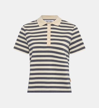 Polo rayé en coton - MARCIE - Gerard Darel - Marine