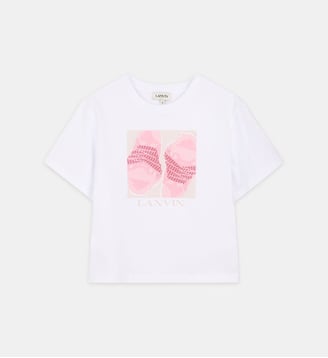 Tee-shirt manches courtes - Lanvin Kids - Blanc