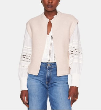 Gilet Sans Manches Sonny - Maison 123 - Blanc