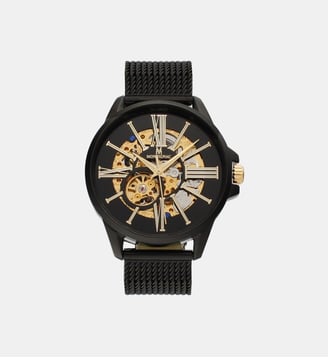 Montre automatique Round Noir MOW405 - Montignac - Noir