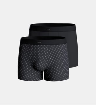 Pack de 2 boxers en Coton - Impetus - Bleu marine