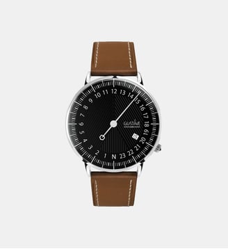 Montre André Noir AN-003 - Gustave & Cie - Argenté