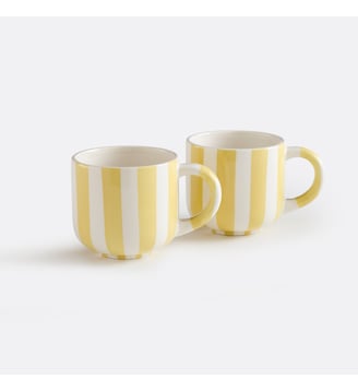Lot de 2 mugs en céramique La Redoute Interieurs