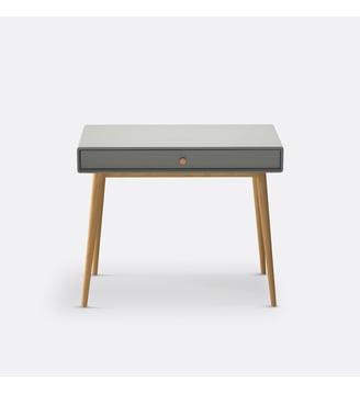 Bureau 1 tiroir Jimi - La Redoute Interieurs - Gris clair
