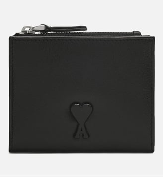 Portefeuille Plié Voulez-Vous unisexe - AMI Paris - Noir