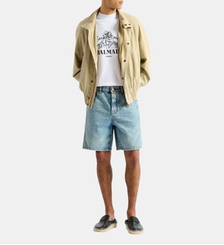 Bomber Balmain Vintage en coton - Balmain - Beige