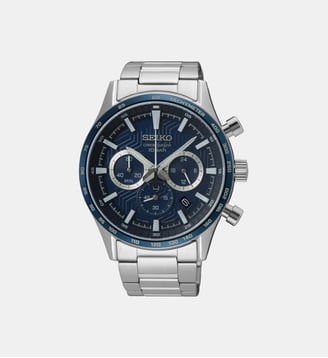 Montre Sport Bleu SSB445P1 - Seiko - Argenté