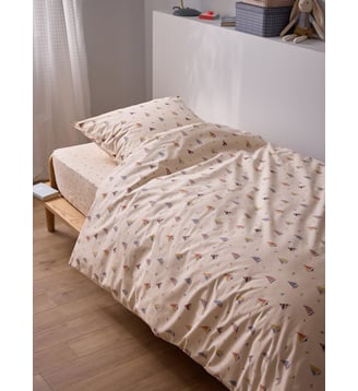 Housse de couette percale de coton "Matéo" Cyrillus