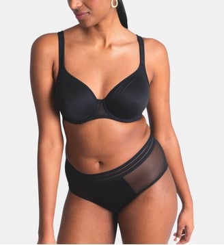 Soutien-gorge avec armatures Nufit noir - Maison Lejaby - Noir
