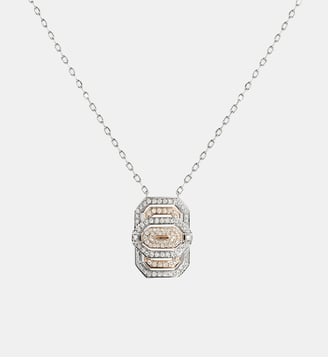 Collier Petite My Way Or Rose, Argent & Diamants - Statement - Or rose et argent