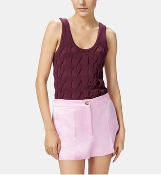 Perforated knit tank top - Pinko - Multicolore