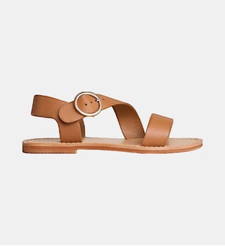 Sandales plates Wablo en cuir Jonak