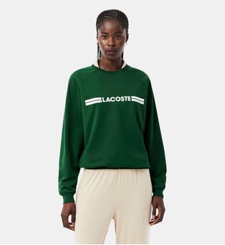 Sweatshirt d'intérieur molleton siglé - Lacoste - Vert