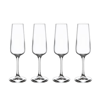 Flûte à champagne Set 4pcs - Villeroy & Boch - Transparent