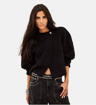 Cardigan Fida - Ba&sh - Noir