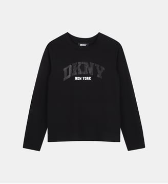 Tee-shirt manches longues - DKNY - Black