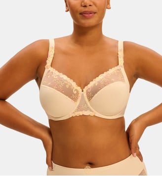 Soutien-gorge avec armature emboitant - Pampa - Simone Pérèle - Jaune