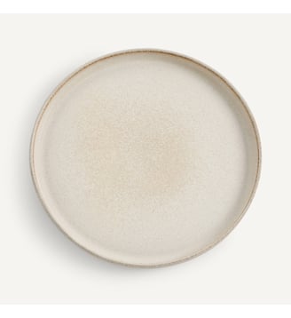 Lot de 4 assiettes plates en grès AM.PM