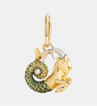 Pendentif Capricorne, Rassemblement et Gaieté - Les Néréides - Multicolore