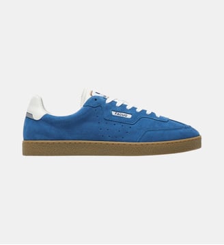 Baskets basses suede LUMBO - Faguo - Bleu océan