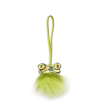 Charm sac grenouille avec queue duveteuse Diesel