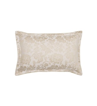 Taie d'oreiller imprimée en jacquard de coton, MÉMOIRE Alexandre Turpault