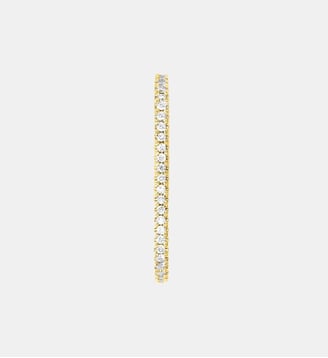 Bijou d'Oreille Incurvée Graphique - Djula - Or jaune