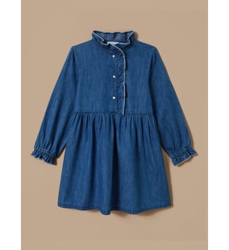 Robe en denim - Cyrillus - Denim bleu