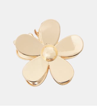 Pince à cheveux fleur dorée - Balaboosté - Doré