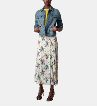 Jupe June - Zadig&Voltaire - Beige mastic
