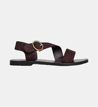 Sandales plates Welbi - Jonak - Marron foncé
