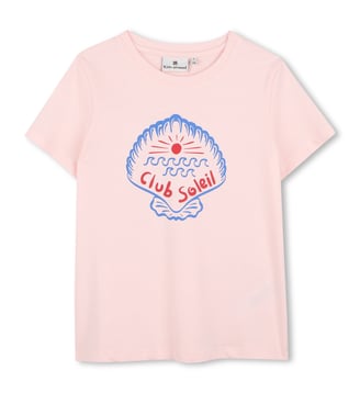 T-shirt manches courtes - Kids Around - Rosée