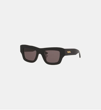Lunettes de soleil Rectangulaire BV1357S - Bottega Veneta - Noir
