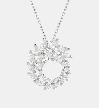Pendentif Mesmera, Taille marquise, Métal rhodié - Swarovski - White et rrhodium plated
