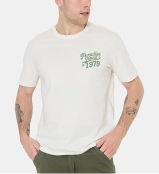 T-Shirt graphique DOLLY - Chevignon - Blanc