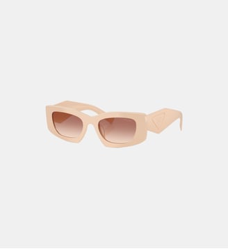 Lunettes de soleil Rectangulaire PR D03SD - Prada - Poudre